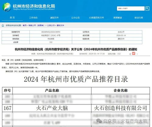 火石創造“產業大腦” 從精準匹配到系統服務的數智范式——入選2024年杭州市優質產品推薦目錄與“中能魔力”案例剖析